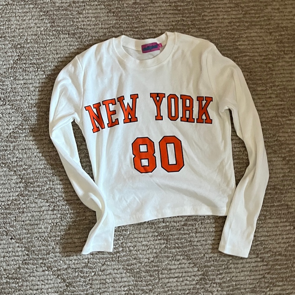 Long-Sleeve Graphic Baby Tee